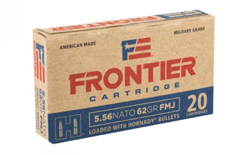 Frontier Cartridge Lake City, 556 NATO, 62 Grain, Full Metal Jacket, 20 Round Box FR260