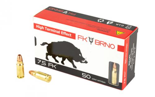 FK BRNO F5 Ammo, 7.5 FK, 95 Grain, Hollow Point, 50/600 FK-AMMOF5-50