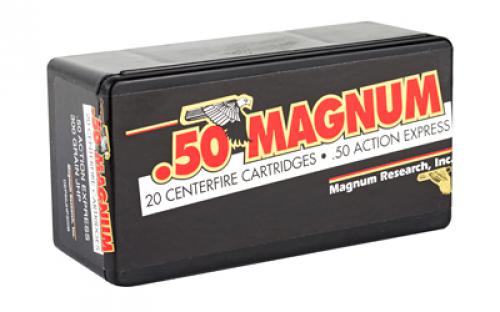 Magnum Research Blount, 50 Action Express, 300 Grain, Jacketed Hollow Point, 20 Round Box DEP50JHP300B