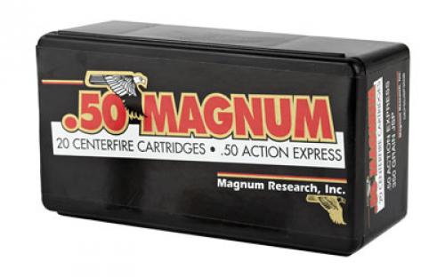 Magnum Research Blount, 50 Action Express, 350 Grain, Jacketed Soft Point, 20 Round Box DEP50JSP350B