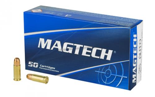 Magtech Sport Shooting, 25ACP, 50 Grain, Full Metal Case, 50 Round Box 25A