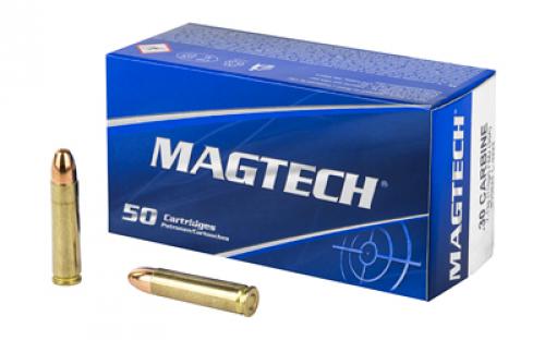 Magtech Sport Shooting, 30 Carbine, 110 Grain, Full Metal Case, 50 Round Box 30A