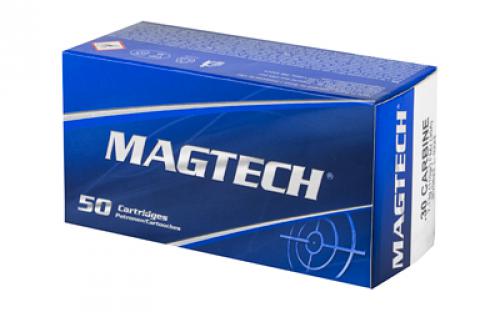 Magtech Sport Shooting, 30 Carbine, 110 Grain, Full Metal Case, 50 Round Box 30A