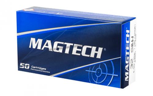 Magtech Sport Shooting, 32 S&W, 85 Grain, Lead Round Nose, 50 Round Box 32SWA