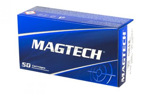 Magtech Sport Shooting, 32 S&W Long, 98 Grain, Lead Round Nose, 50 Round Box 32SWLA