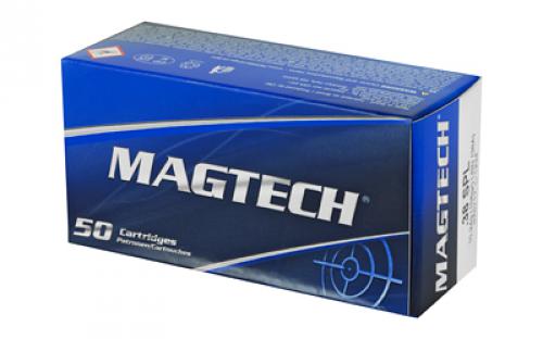 Magtech Sport Shooting, 38 Special, 158 Grain, Lead Round Nose, 50 Round Box 38A