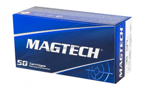 Magtech Sport Shooting, 38 Special, 158 Grain, Full Metal Case Flat, 50 Round Box 38P