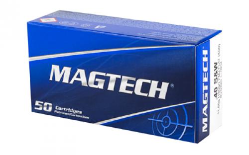 Magtech Sport Shooting, 40S&W, 180 Grain, Full Metal Case, 50 Round Box 40B