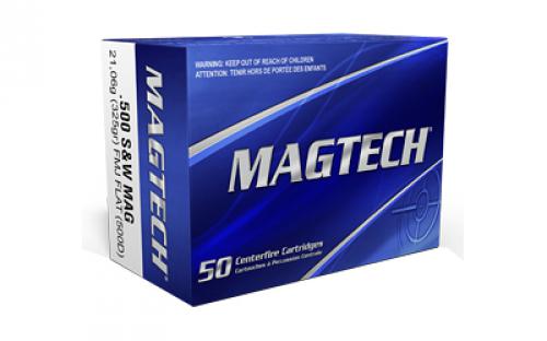 Magtech Sport Shooting, 500 S&W, 325 Grain, Full Metal Jacket, 20 Round Box 500DL