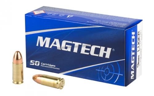 Magtech Sport Shooting, 9MM, 115 Grain, Full Metal Jacket, 50 Round Box 9A