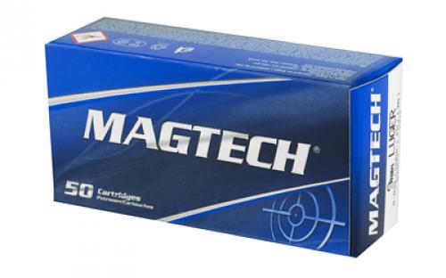 Magtech Sport Shooting, 9MM, 124 Grain, Full Metal Case, 50 Round Box 9B