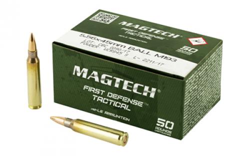 Magtech First Defense Tactical, 556NATO, 55 Grain, Full Metal Jacket 556A