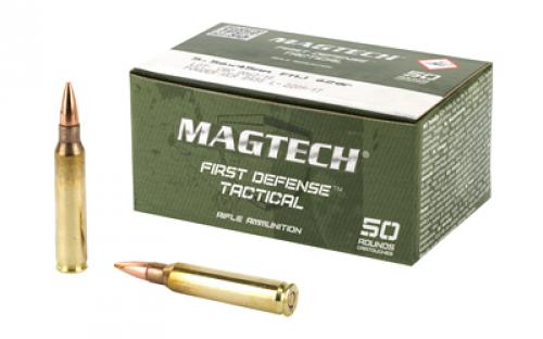 Magtech First Defense Tactical, 556NATO, 62 Grain, Full Metal Jacket, 50 Round Box 556B