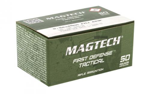 Magtech First Defense Tactical, 556NATO, 62 Grain, Full Metal Jacket, 50 Round Box 556B