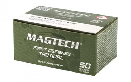 Magtech First Defense Tactical, 556NATO, 62 Grain, Full Metal Jacket, 50 Round Box 556B