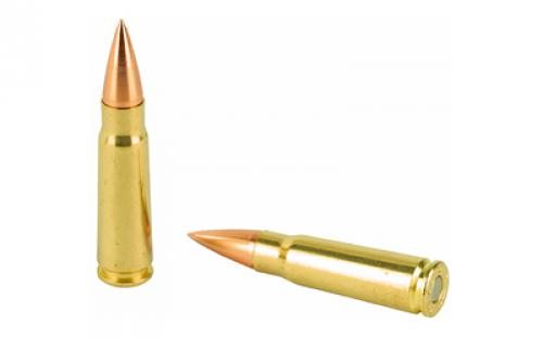 Maxim Defense Industries SBA Short Barrel Ammunition, 7.62X39, 117 Grain, Solid Copper Bullet, TUI (Tumble Upon Impact) Design, 20 Round Box MXM-49003