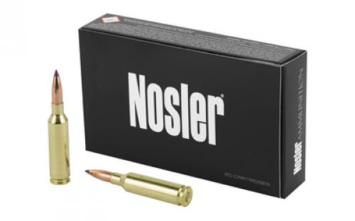 NOSLER Ballistic Tip Hunting, 6MM Creedmoor, 95 Grain, Rifle Ammunition, 20 Round Box 40052