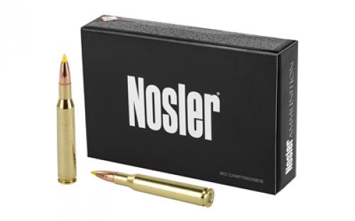 NOSLER Ballistic Tip Hunting, 270 Winchester, 130 Grain, Rifle Ammunition, 20 Round Box 40062