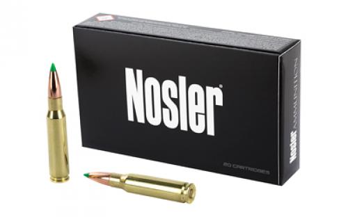 NOSLER Ballistic Tip Hunting, 308 Win, 165 Grain, Ballistic Tip, 20 Round Box 40063