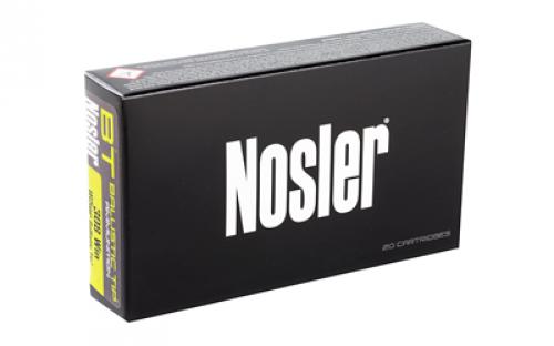 NOSLER Ballistic Tip Hunting, 308 Win, 165 Grain, Ballistic Tip, 20 Round Box 40063