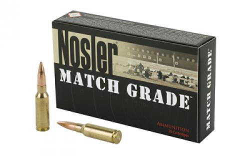 NOSLER Custom Competition, 6.5 Grendel, 123 Grain, Rifle Ammunition, 20 Round Box 44501