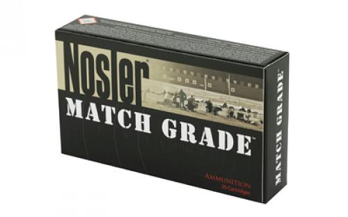 NOSLER Custom Competition, 6.5 Grendel, 123 Grain, Rifle Ammunition, 20 Round Box 44501