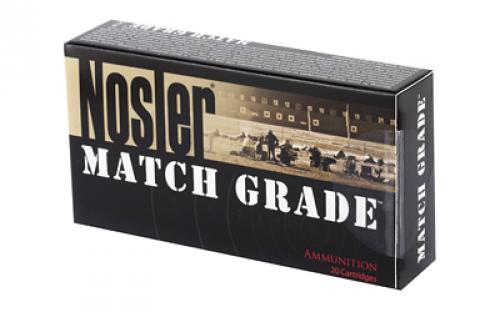 NOSLER Match, 300 AAC Blackout, 220 Grain, Custom Competition, Subsonic, 20 Round Box 51275