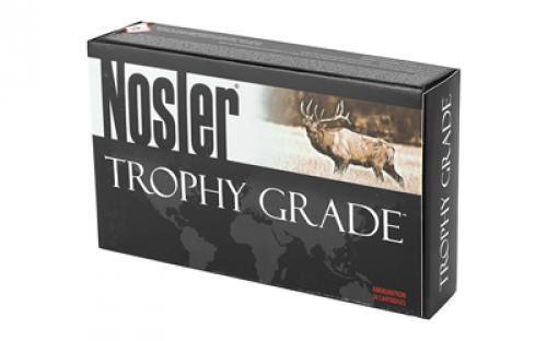 NOSLER Trophy Ammunition, 26, 140 Grain, AccuBond, 20 Round Box 60014