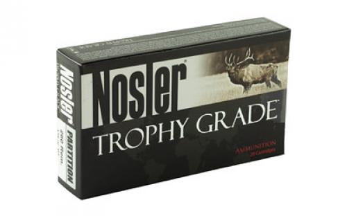 NOSLER Rifle, 260REM, 125 Grain, Partition, 20 Round Box 60018