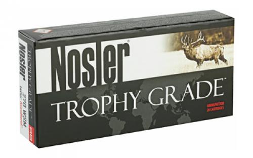 NOSLER Rifle, 270 WSM, 140 Grain, AccuBond, 20 Round Box 60030