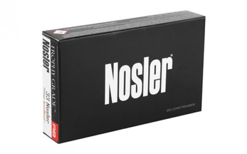 NOSLER Trophy Ammunition, 33 225 Grain, AccuBond, 20 Round Box 60098