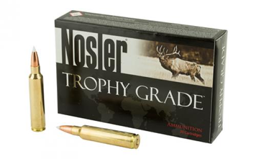 NOSLER Trophy Ammunition, 30 180 Grain, AccuBond, 20 Round Box 60117