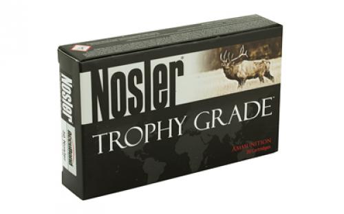 NOSLER Trophy Ammunition, 30 180 Grain, AccuBond, 20 Round Box 60117