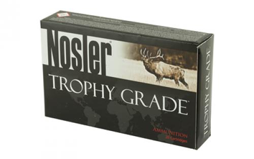 NOSLER Trophy Ammunition, 30 180 Grain, AccuBond, 20 Round Box 60117