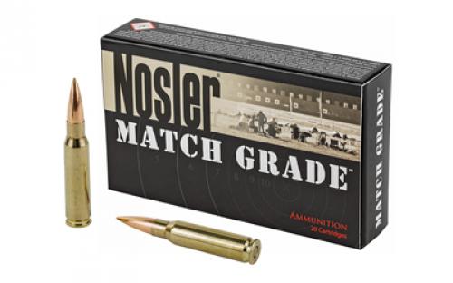 NOSLER RDF HPBT, 308 Winchester, 175 Grain, Rifle Ammunition, 20 Round Box 60132