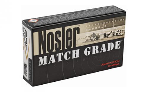 NOSLER RDF HPBT, 308 Winchester, 175 Grain, Rifle Ammunition, 20 Round Box 60132