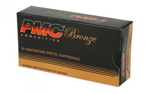 PMC Bronze, 40S&W, 165 Grain, Full Metal Jacket, 50 Round Box 40D