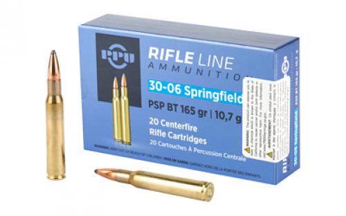 Prvi Partizan Rifle, 30-06, 165 Grain, Pointed Soft Point, 20 Round Box PP30062