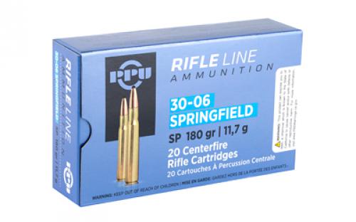 Prvi Partizan Rifle, 30-06, 180 Grain, Soft Point, 20 Round Box PP30063