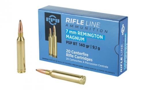 Prvi Partizan Rifle, 7MM Rem, 140 Grain, Pointed Soft Point, 20 Round Box PP7RM1