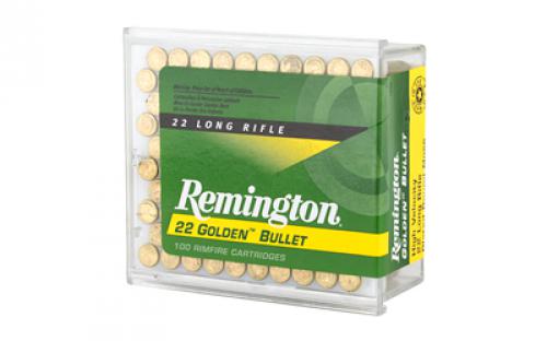 Remington High Velocity, 22LR, 40 Grain, Round Nose, 100 Round Box 21276