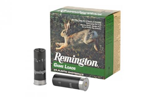 Remington Game Load, 12 Gauge, 2.75, #6, 3.25 Dr, 1 oz., 25 Round Box 20028