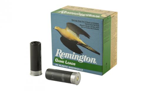 Remington Game Load, 12 Gauge, 2.75, #8, 3.25 Dr, 1 oz., 25 Round Box 20032