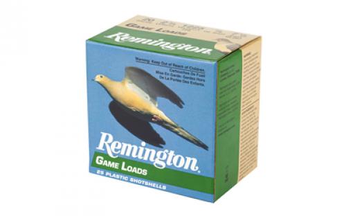 Remington Game Load, 20 Gauge, 2.75", #7.5, 3.25 Dr, 1 oz., 25 Round Box R20042