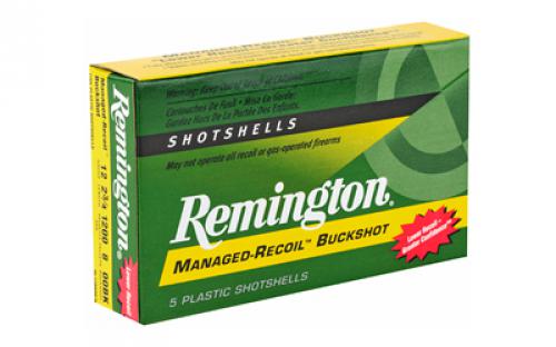 Remington Express, Managed Recoil, 12 Gauge, 2.75", 00 Buck, 3 Dr Buckshot, 8 Pellets, 5 Round Box 20282