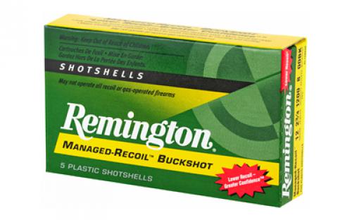 Remington Express, Managed Recoil, 12 Gauge, 2.75", 00 Buck, 3 Dr Buckshot, 8 Pellets, 5 Round Box 20282