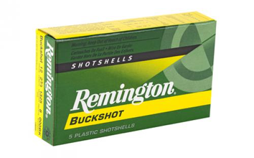 Remington Express, 12 Gauge, 2.75", 000 Buck, 3 Dram, Buckshot, 10 Pellets, 5 Round Box 20406