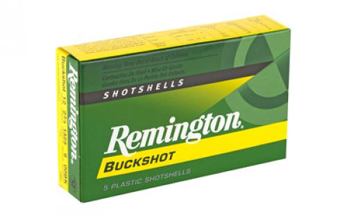 Remington Express, 12 Gauge, 2.75", 00 Buck, 4 Dram, Buckshot, 9 Pellets, 5 Round Box 20620