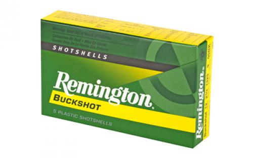 Remington Express, 12 Gauge, 2.75", 00 Buck, 4 Dram, Buckshot, 9 Pellets, 5 Round Box 20620