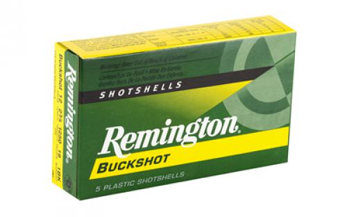 Remington Express, 12 Gauge, 2.75", 1 Buck, Buckshot, 16 Pellets, 5 Round Box 20624